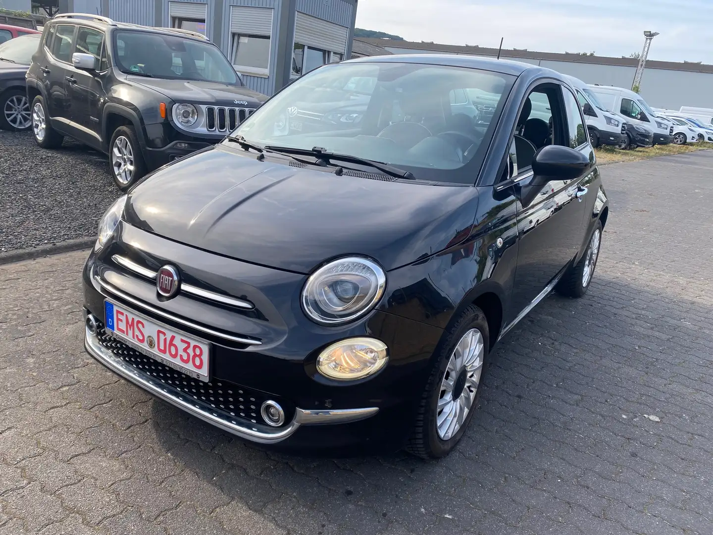 Fiat 500 500 1.2 8V Lounge Schwarz - 1