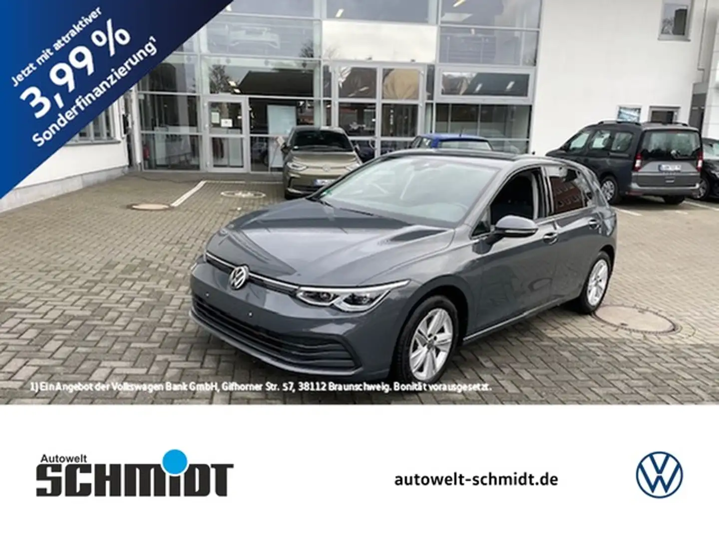 Volkswagen Golf VIII 1.5TSi Life NaviMedia Alu Sitzheiz LED-Plus Grau - 1