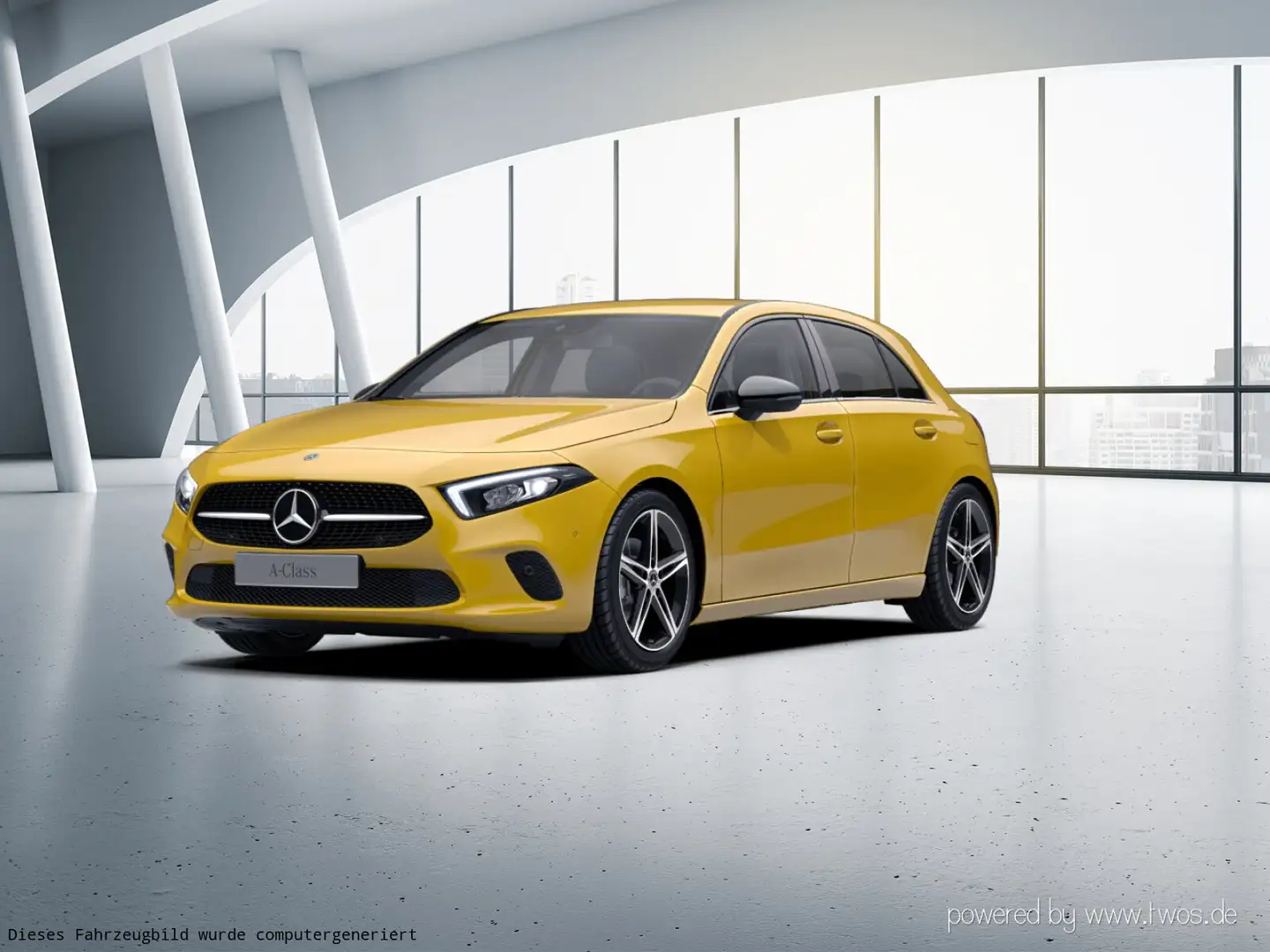 Mercedes-Benz A 180 A 180 Kompaktlimousine  Progressive Navi/Klima/LED Gelb - 2