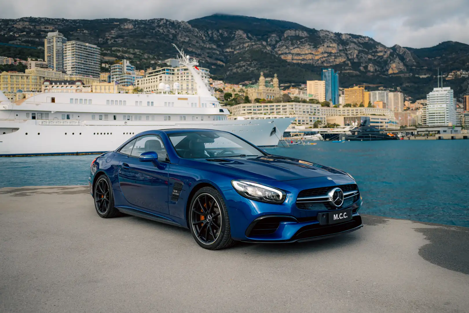 Mercedes-Benz SL 63 AMG AMG Ceramic Brakes Blau - 2