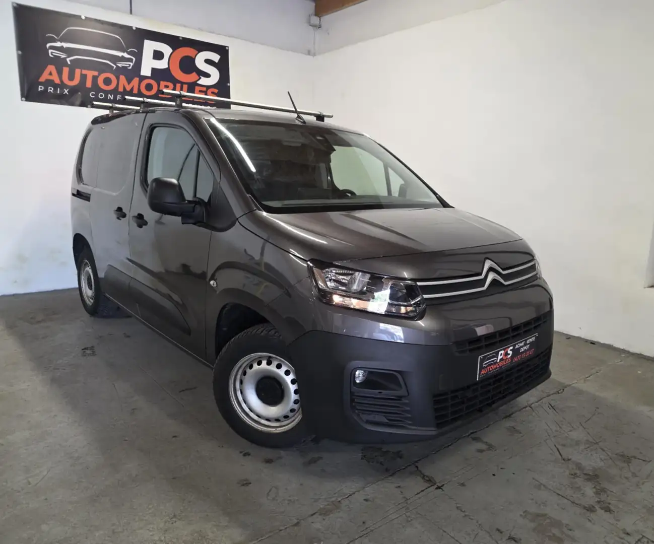 Citroen Berlingo 1.6 HDi UTILITAIRE*TVA*GPS*CAMERA*CARNET... Grigio - 2