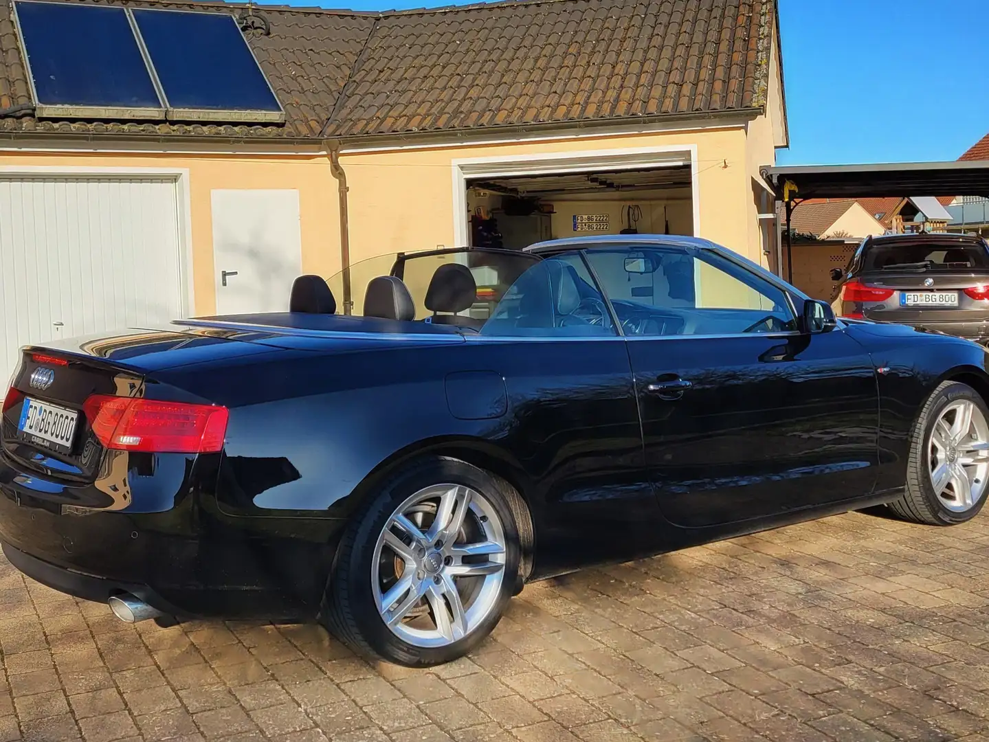 Audi A5 A5 Cabrio 3.0 TDI, S-Line, INSPEKTION NEU!! Schwarz - 2