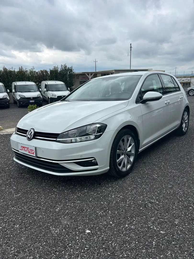 Volkswagen Golf 1.6 TDI 115 CV DSG 5p. Highline BlueMotion Technol Wit - 1