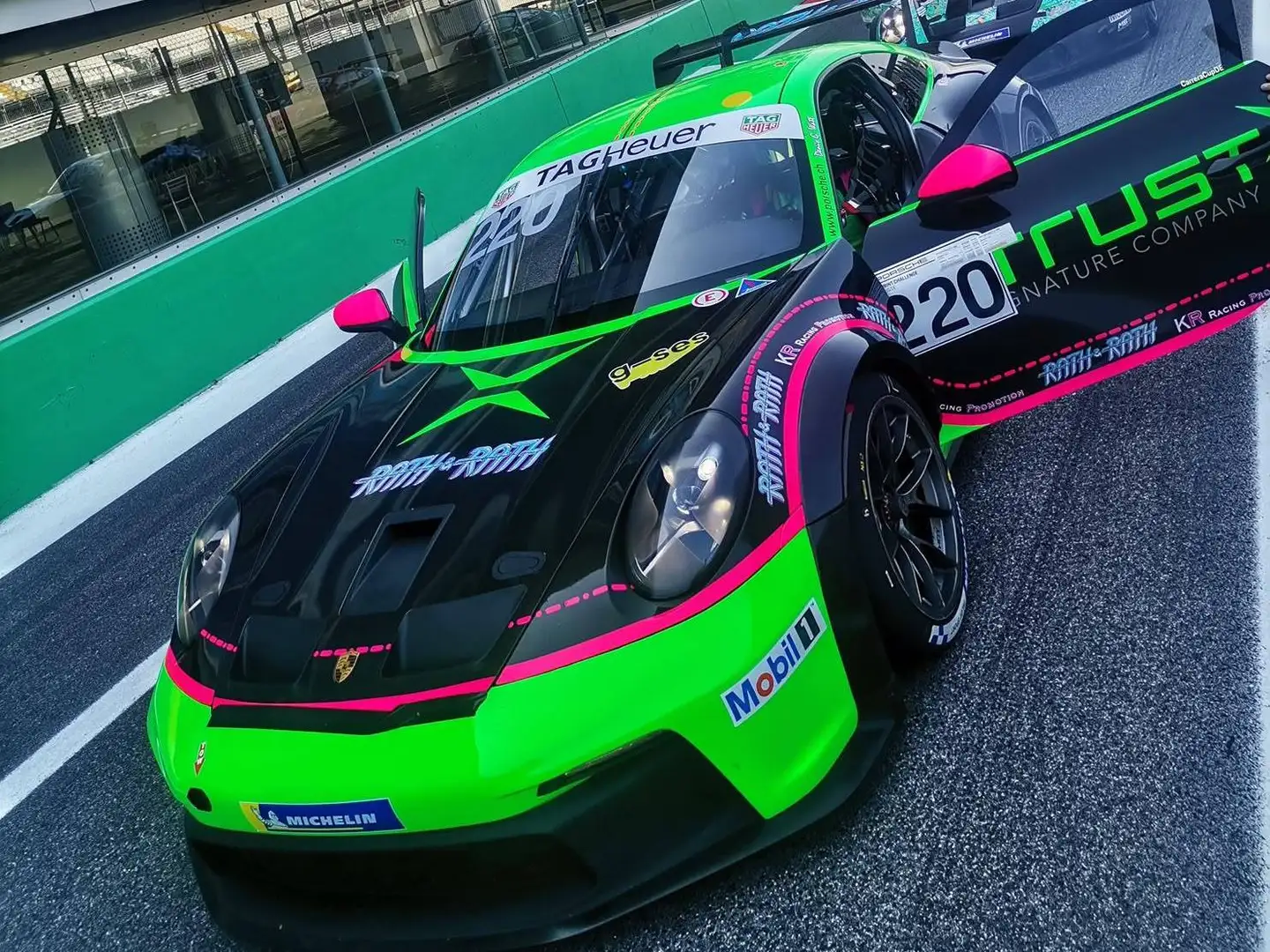 Porsche 992 Gt3 cup ABS/TC Silber - 2