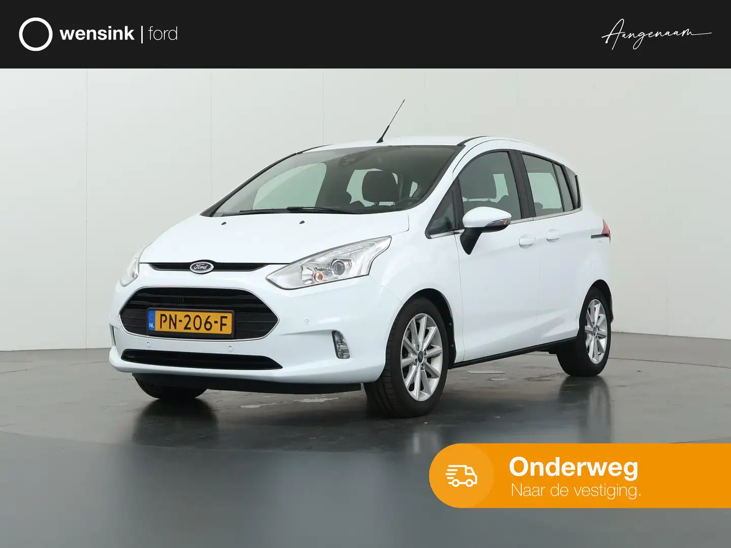 Ford B-Max 1.0 EcoBoost Titanium | Navigatie | Parkeercanera Wit - 1