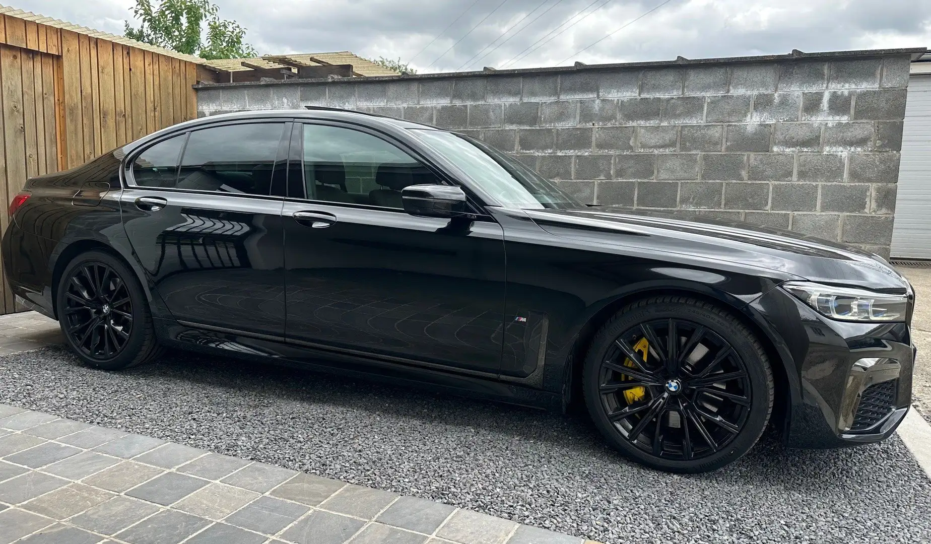 BMW 745 eA M Pack Laser Open dak Keyless Full Full Option Noir - 1