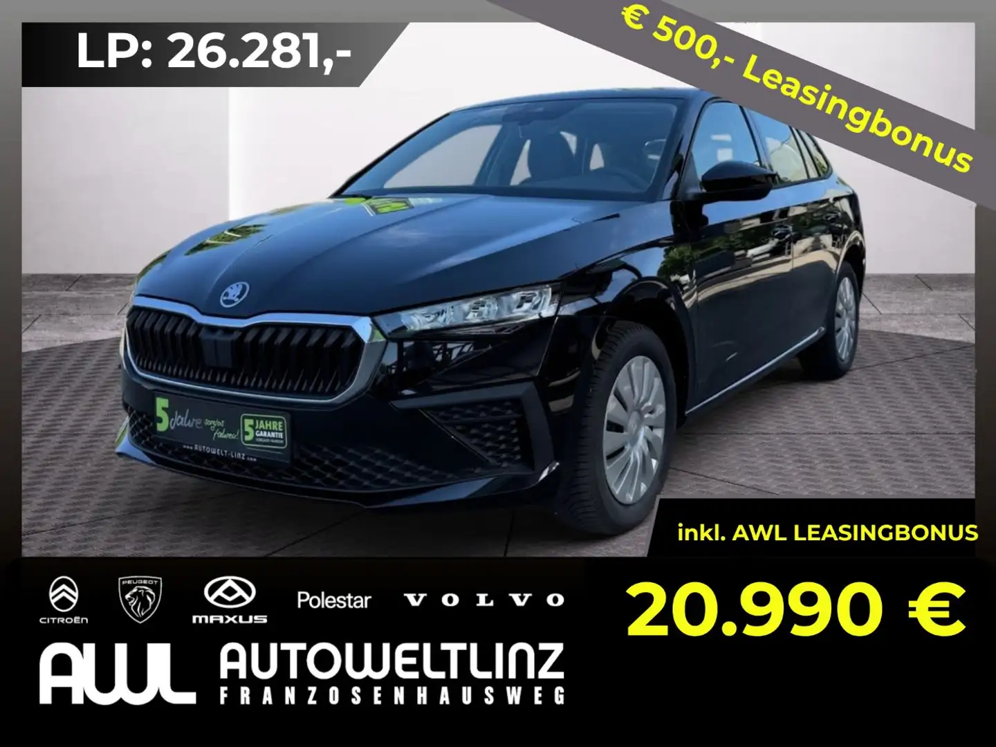 Skoda Scala 1.0 TSI Essence LED+SHZ+Winterp.+PDC+SpurH Schwarz - 1