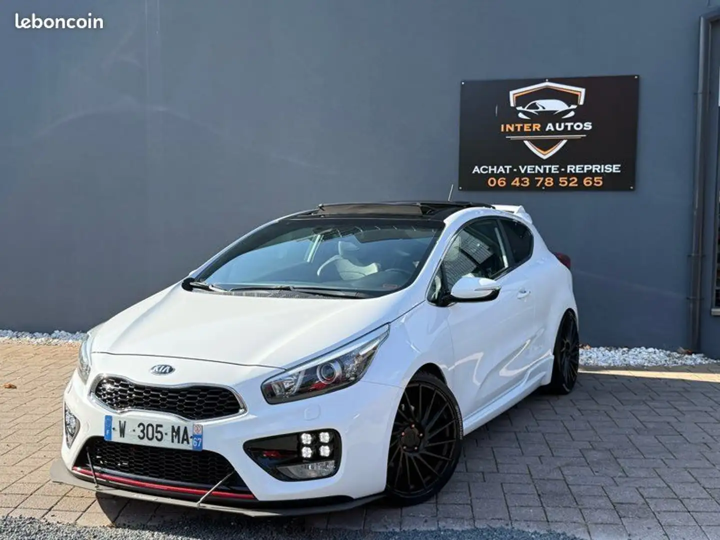 Kia ProCeed / pro_cee'd pro ceed gt 1.6 gdi turbo 204ch Blanco - 2