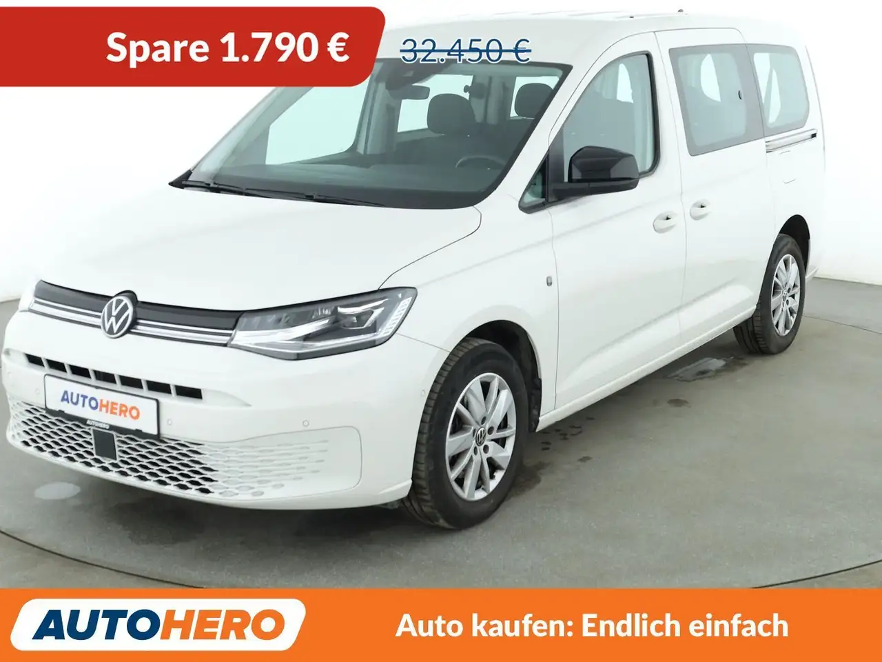 Volkswagen Caddy 1.5 TSI Life Maxi Aut.*NAVI*LED*ACC*CAM*PDC*SHZ* — миниатюра 1