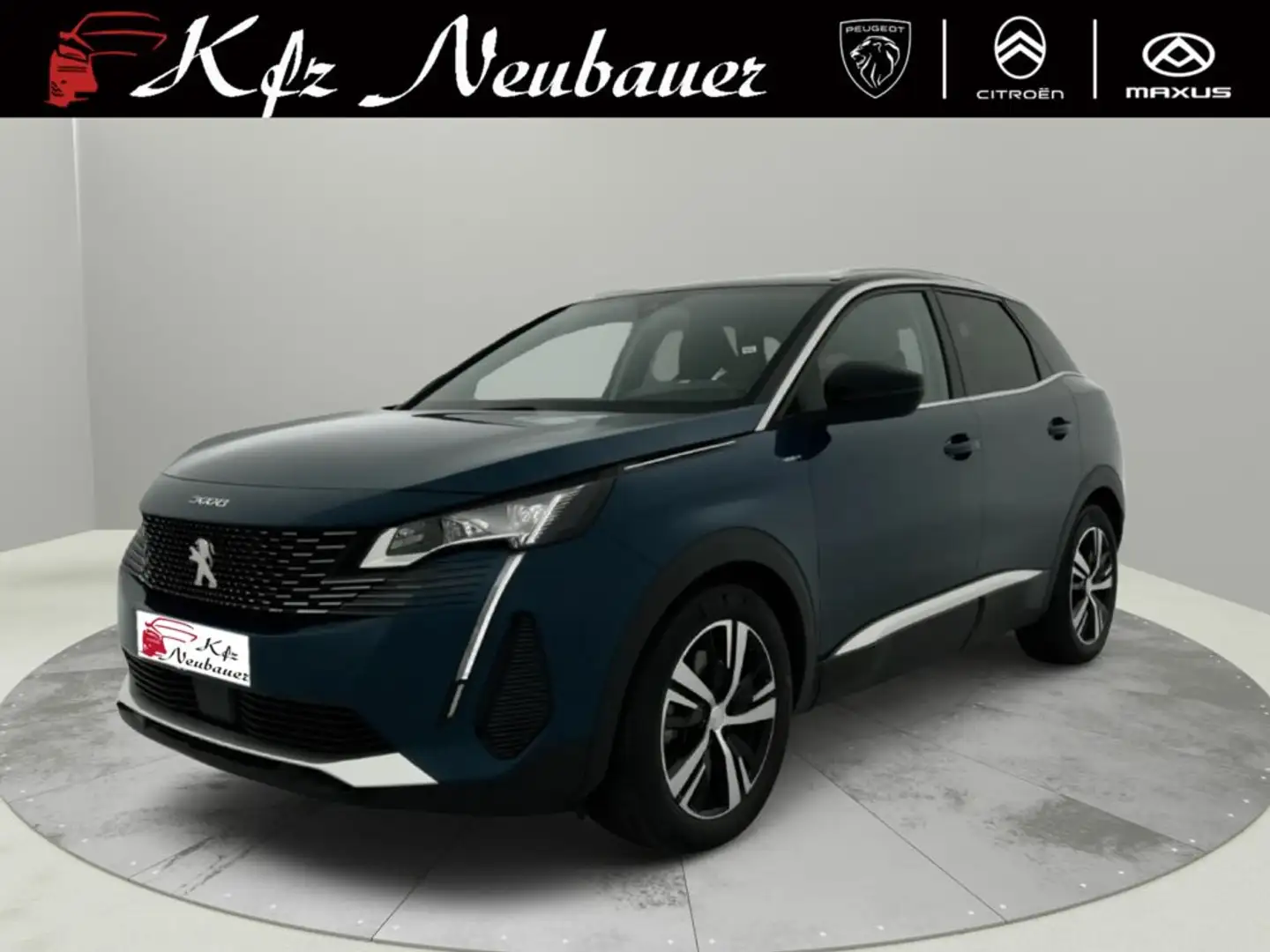 Peugeot 3008 Hybrid 300 4WD GT Blau - 1