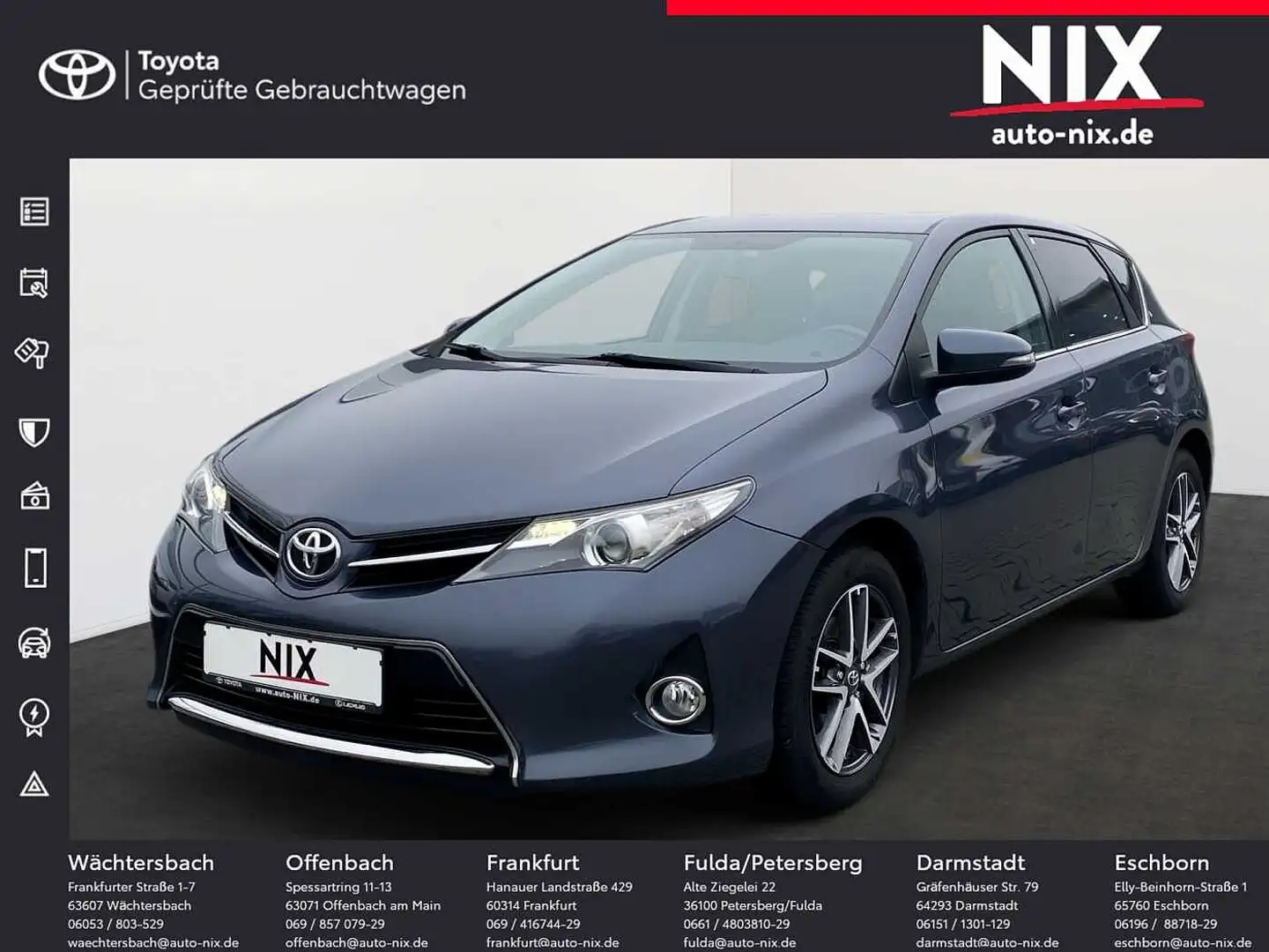 Toyota Auris 1.6 6-Gang Comfort SHZ KLIMA KAMERA Grau - 1