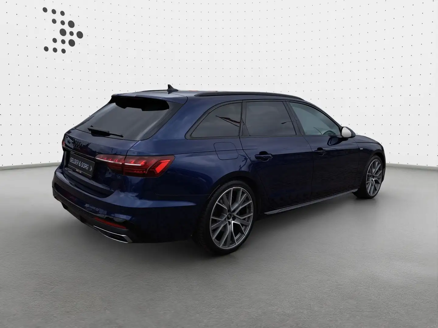 Audi A4 40 TDI S tronic MATRIX*B&O*S-LINE COMP Bleu - 2