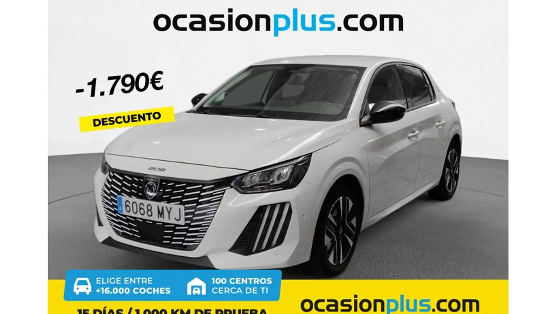 Peugeot 208 1.2 Puretech S&S Allure 100 Weiß - 1