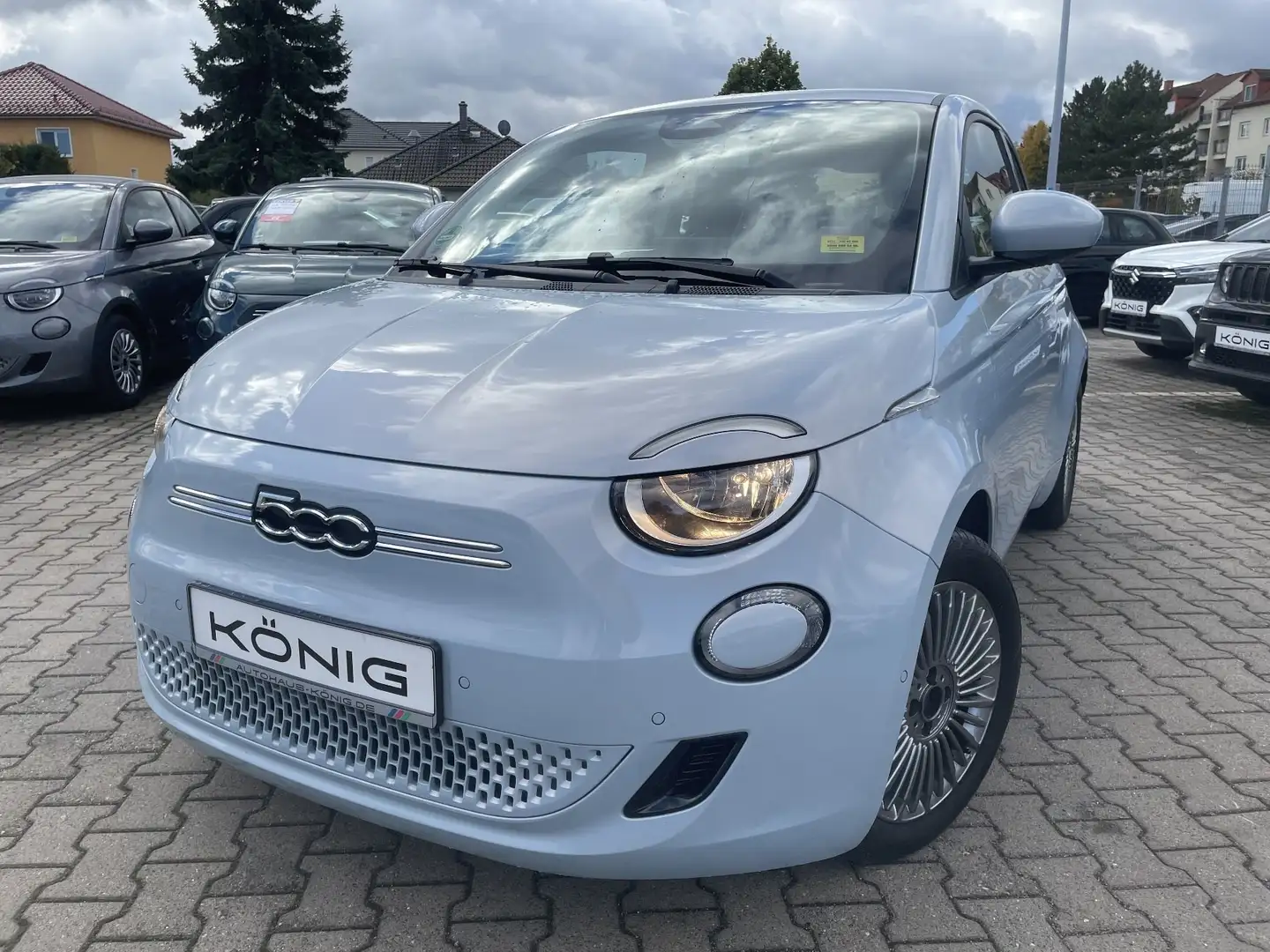 Fiat 500e 3+1 Neuer 500 320km Reichweite Blau - 1