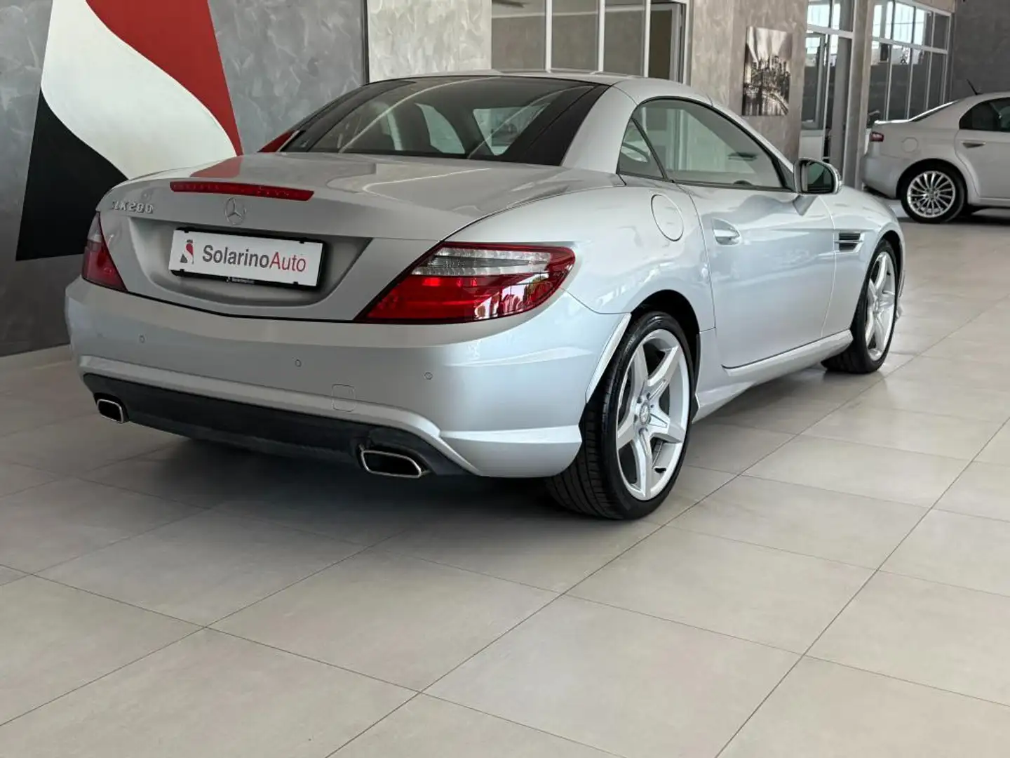 Mercedes-Benz SLK 200 SLK 200 (cgi be) Premium Argento - 2