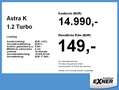 Opel Astra K 1.2 Turbo EDITION *LED*PDC*Klimaaut.*DAB Noir - thumbnail 2