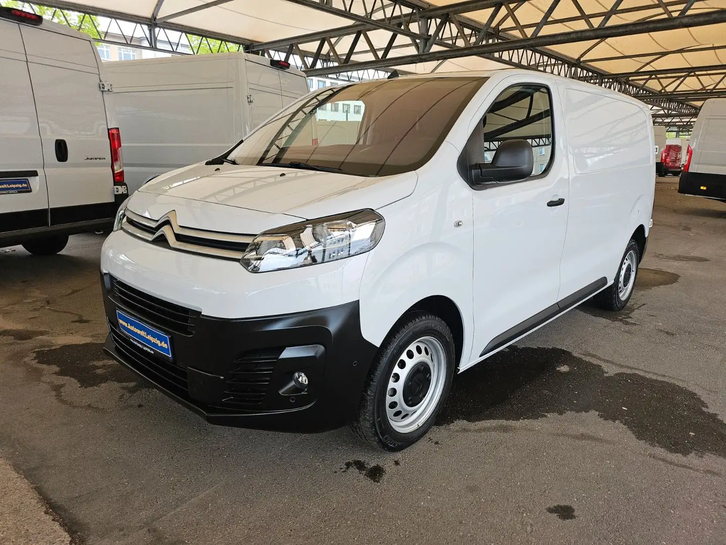 Citroen Jumpy 2.0 HDI 145 M L2 Kasten Klima Navi Tempom. Weiß - 1