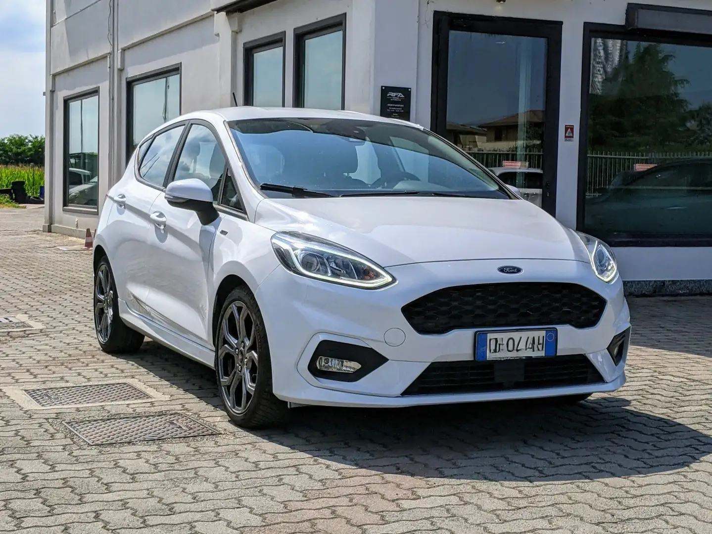 Ford Fiesta Fiesta VII 2017 5p 5p 1.0 ecoboost ST-Line s Blanc - 1