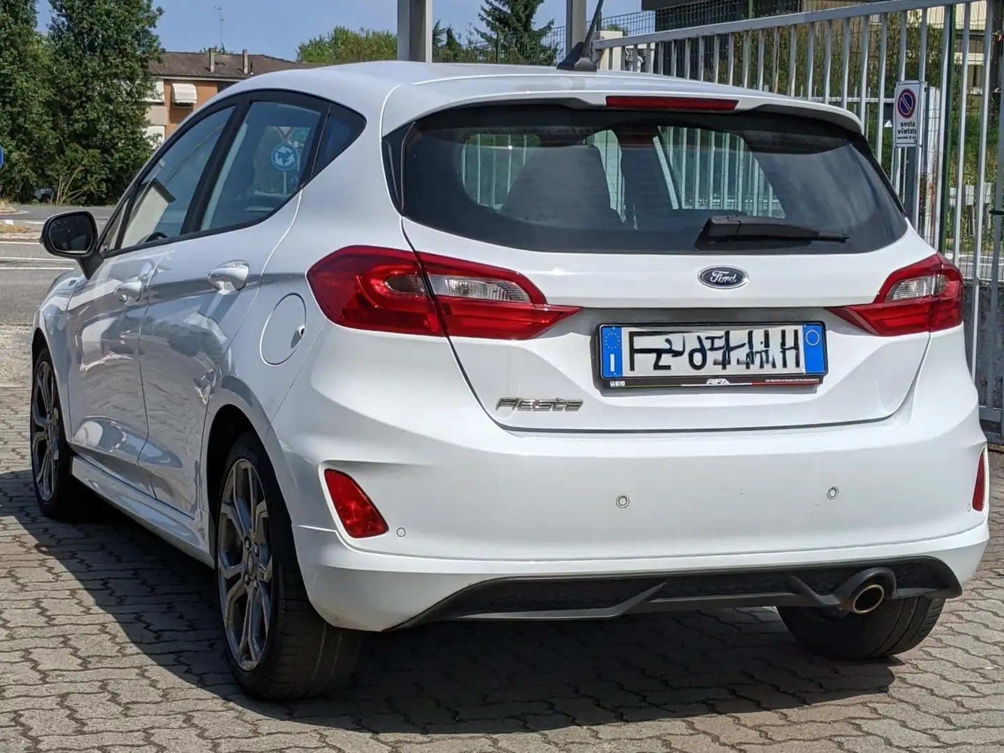 Ford Fiesta Fiesta VII 2017 5p 5p 1.0 ecoboost ST-Line s Blanc - 2