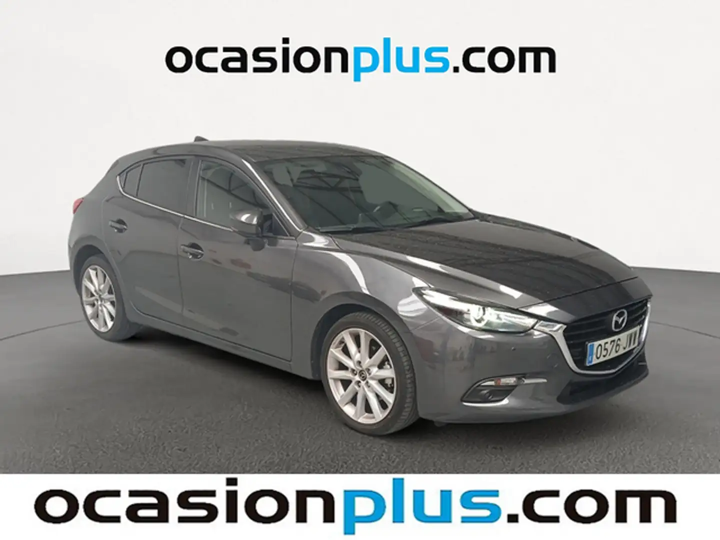 Mazda 3 2.2 Luxury Navegador 110kW Gris - 2