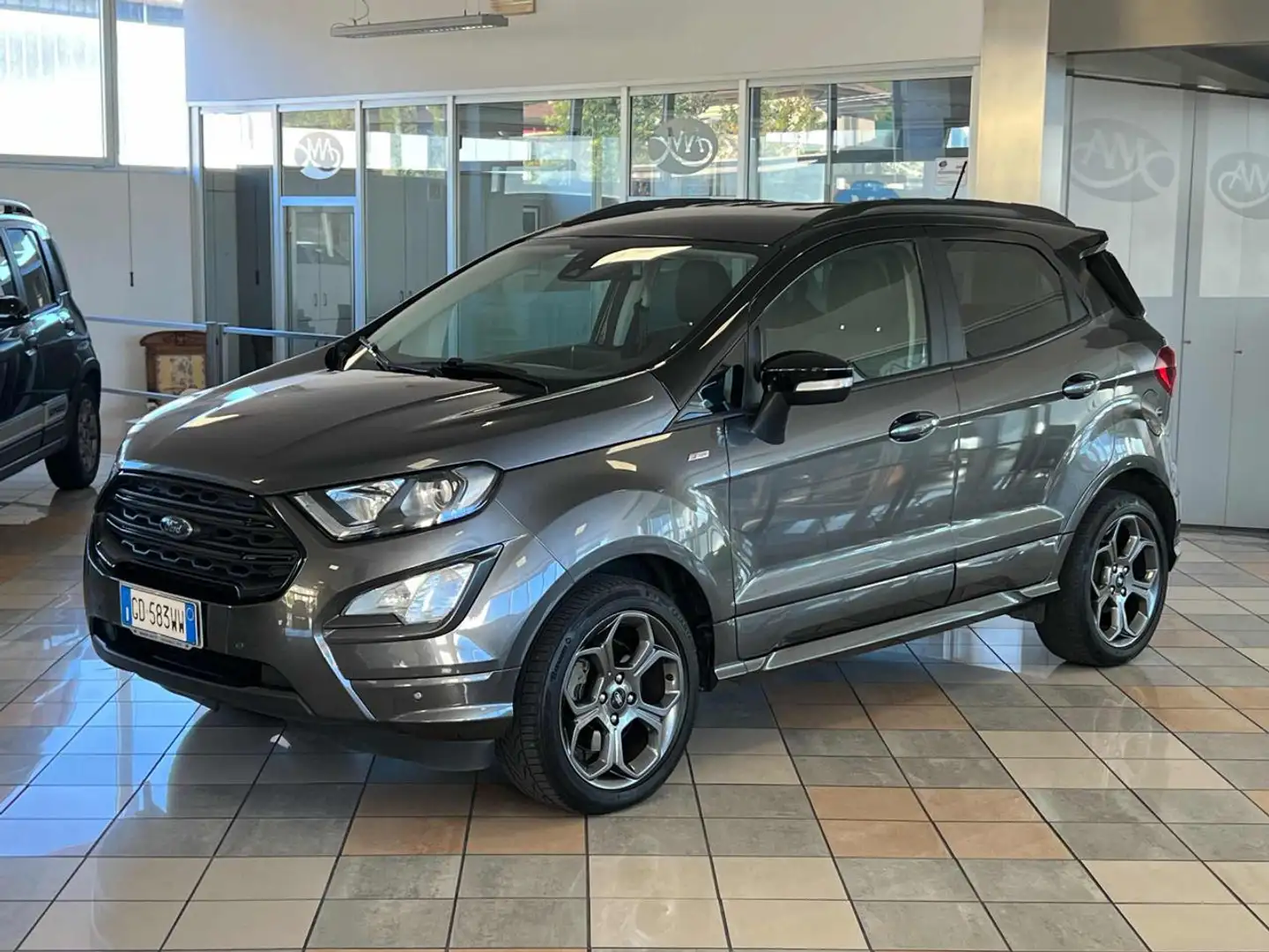Ford EcoSport 1.0 EcoBoost 125 CV Start&Stop ST-Line Grijs - 1