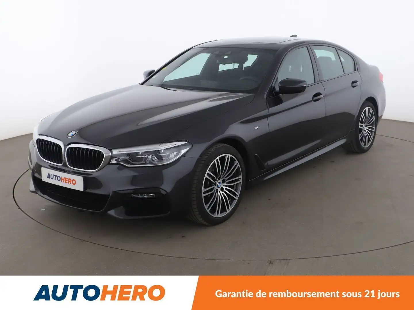 BMW 520 520d M Sport BVA8 Gris - 1