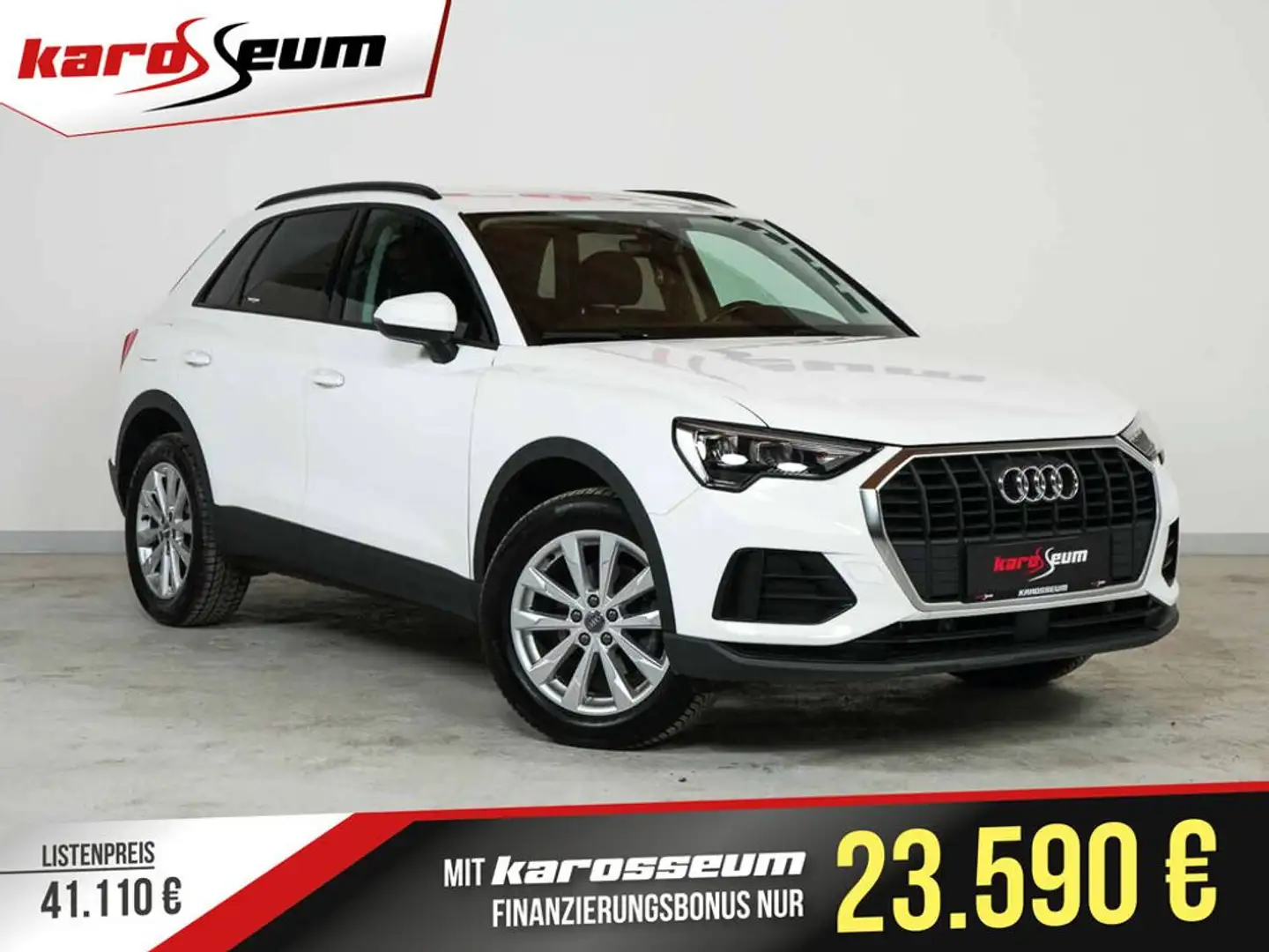 Audi Q3 35 TDI S Tronic *LED*PDC*TEMP* LANE*USB* Blanc - 1