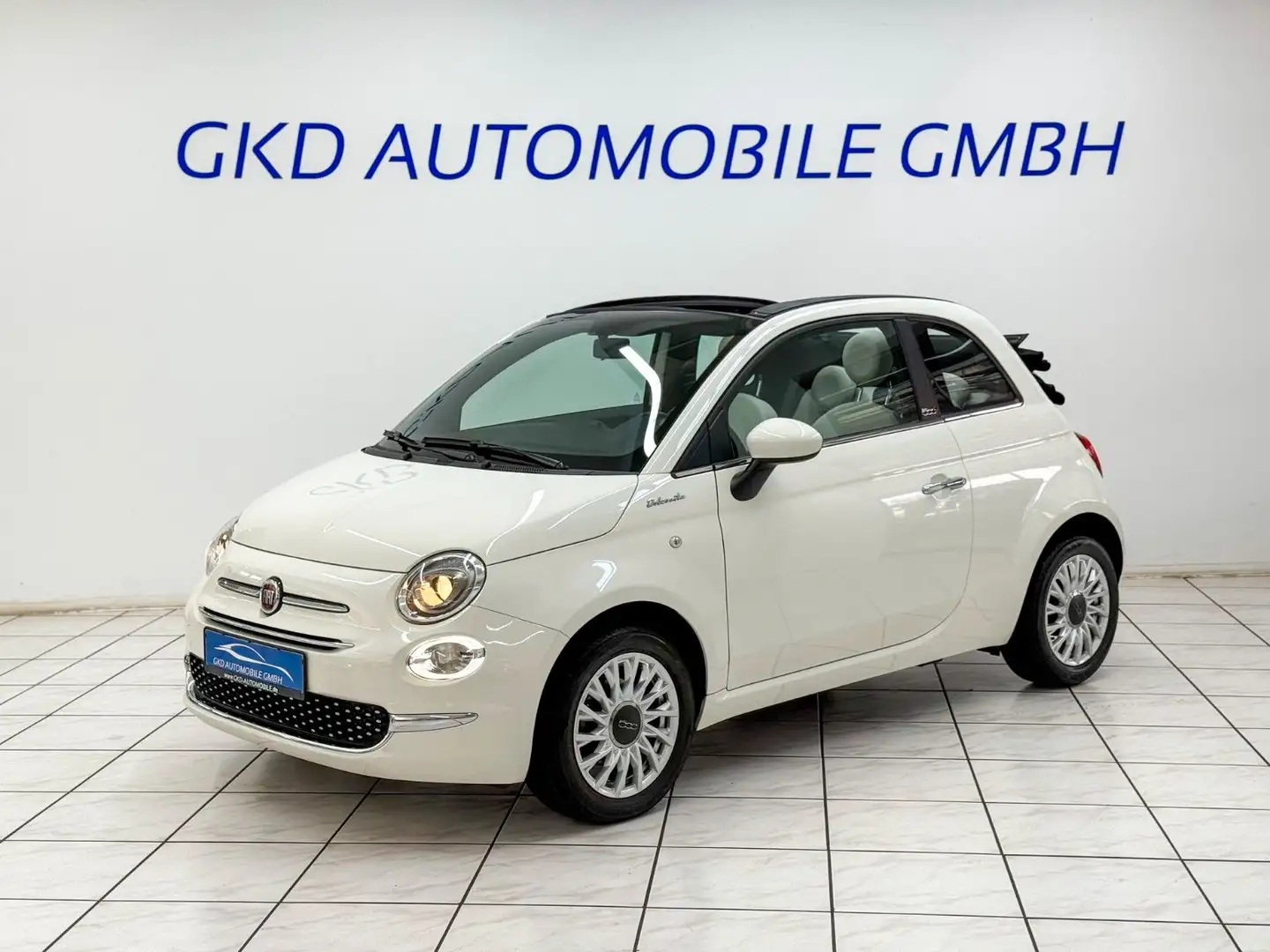 Fiat 500 C DolceVita*AppleCarPlay&AndroidAuto*DAB+*PDC Blanc - 1