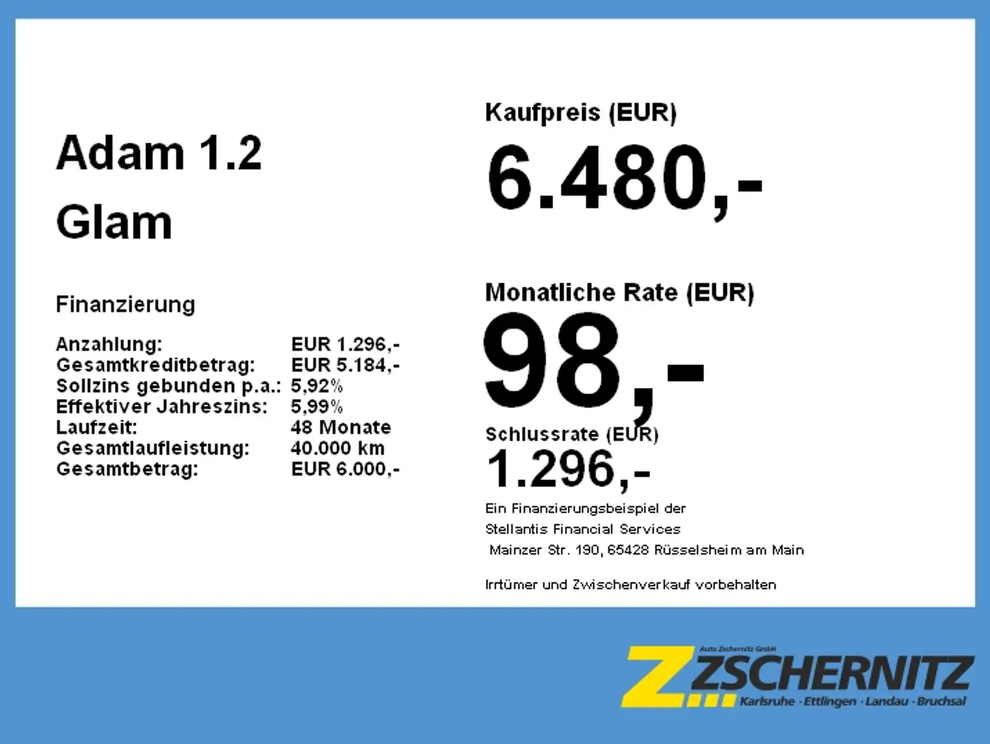 Opel Adam 1.2 Glam Pano+SD+SHZ+Winterp.+KlimaA+LM Rot - 2