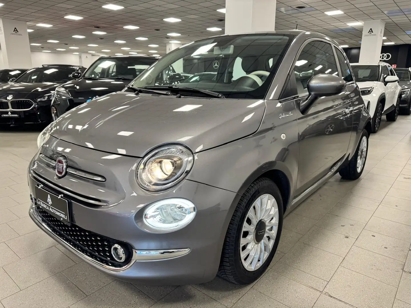 Fiat 500 1.0 Hybrid Dolcevita 70cv Grigio - 2