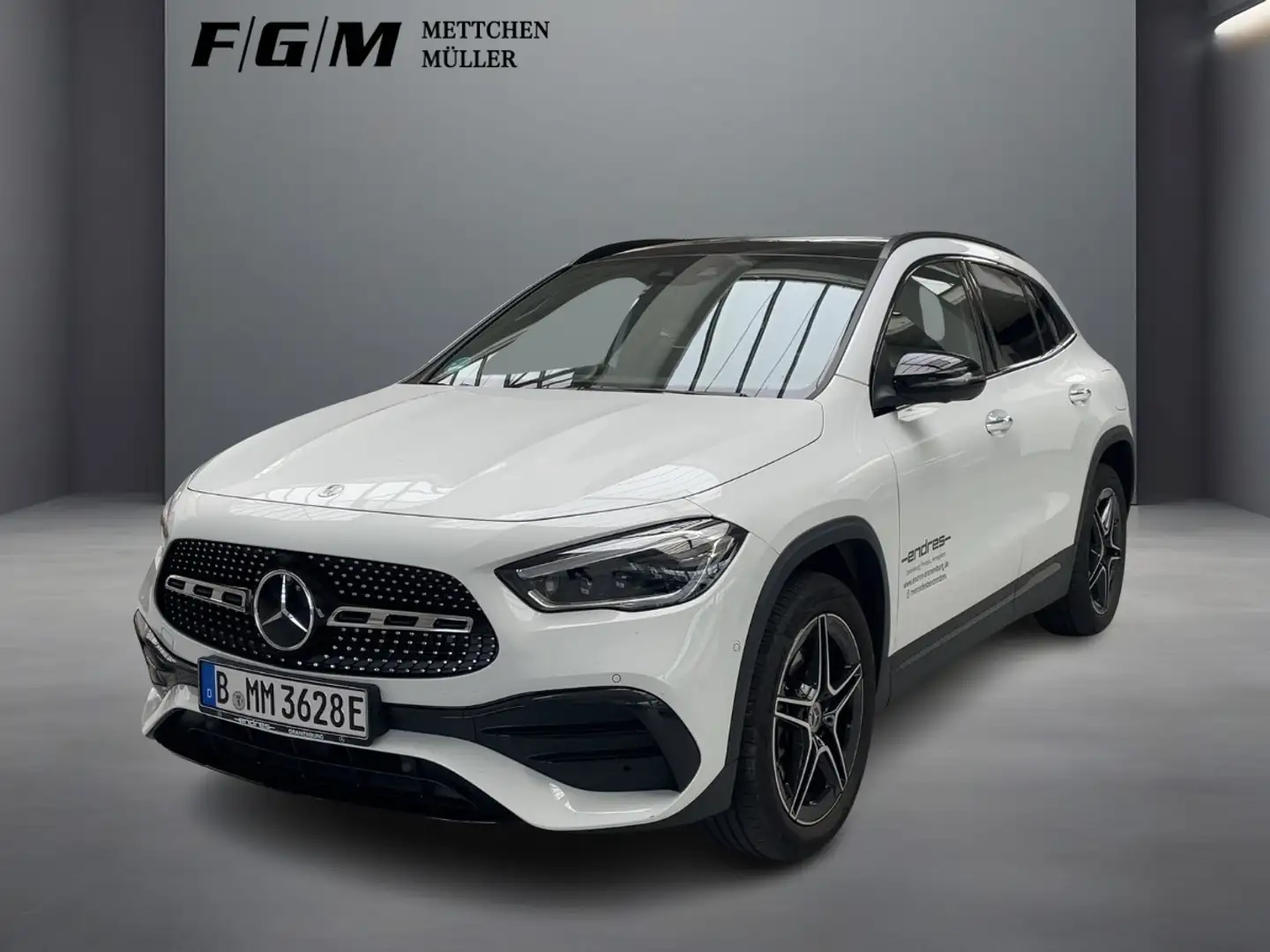 Mercedes-Benz GLA 250 e AMG HUD|KeyGo|MBeam|S-Dach|TWA|360|SHD Blanco - 1