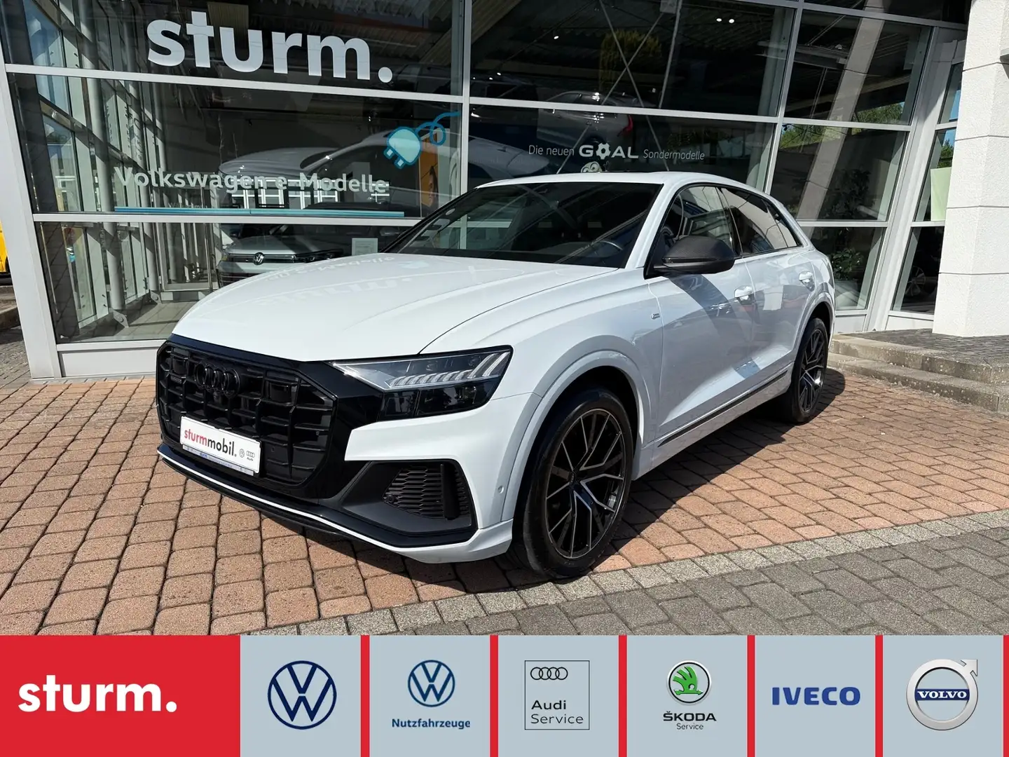 Audi Q8 55 TFSI quattro competition plus *Pano,2 x S-Line Weiß - 1