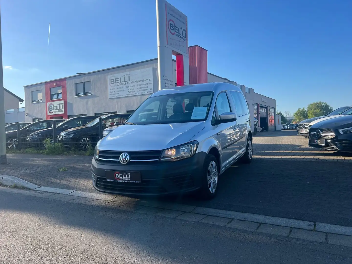 Volkswagen Caddy Kombi 2.0 TDI Trendline Navi FINANZIERUNG Plateado - 1