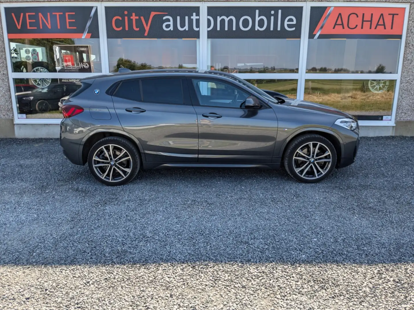 BMW X2 X2 SDRIVE20i PACK M CARPLAY LED CUIR CAMERA Gris - 2