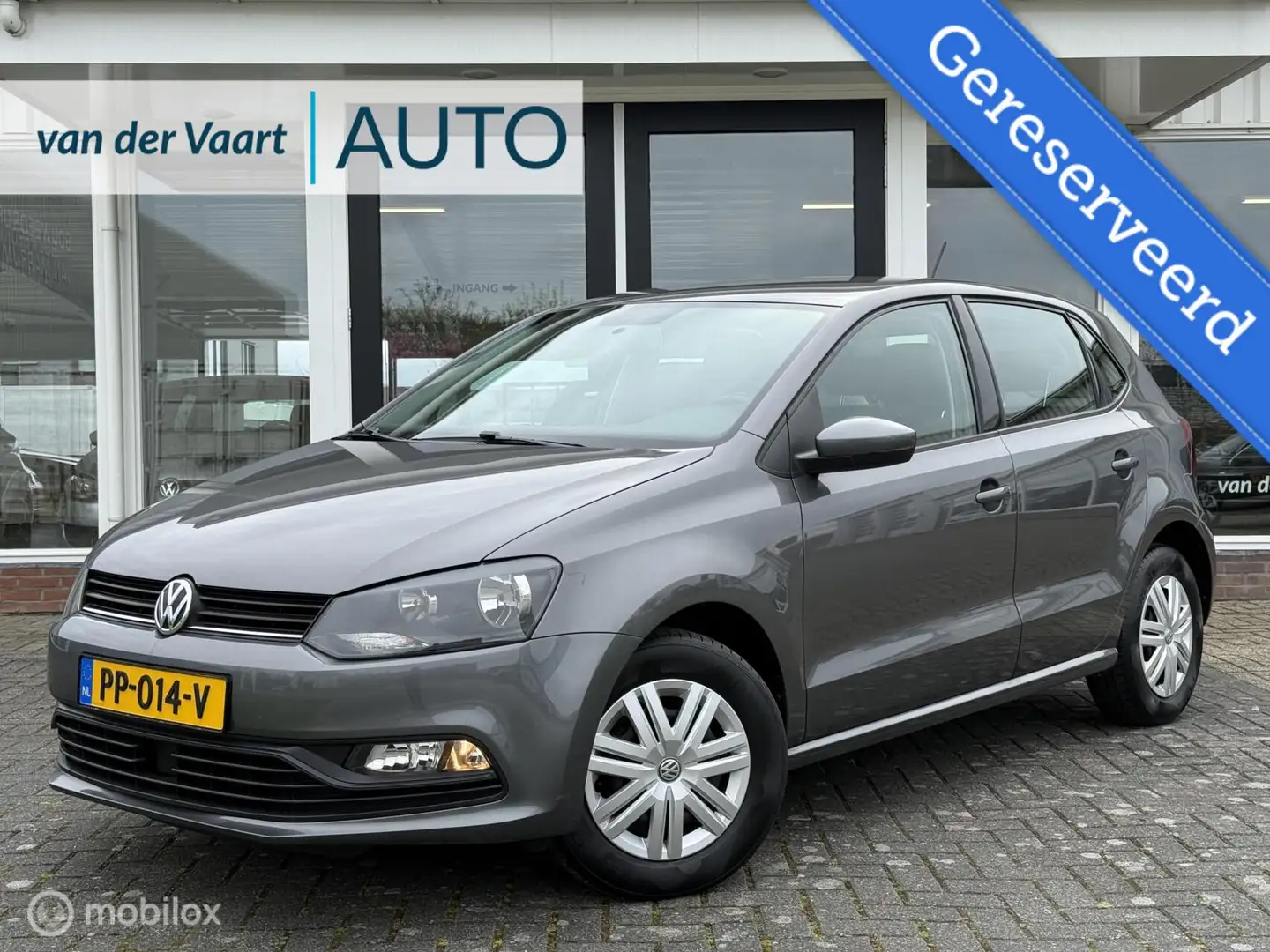 Volkswagen Polo 1.0 BlueMotion 5DRS / Airco / Elektr.pakket Grau - 1