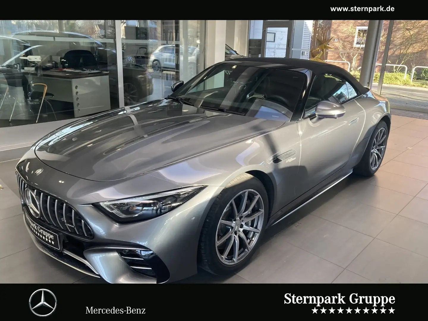 Mercedes-Benz SL 43 AMG SL 43 AMG HUD,V8Style,Perf.Sitze,Burmester,Prem+ Gris - 1