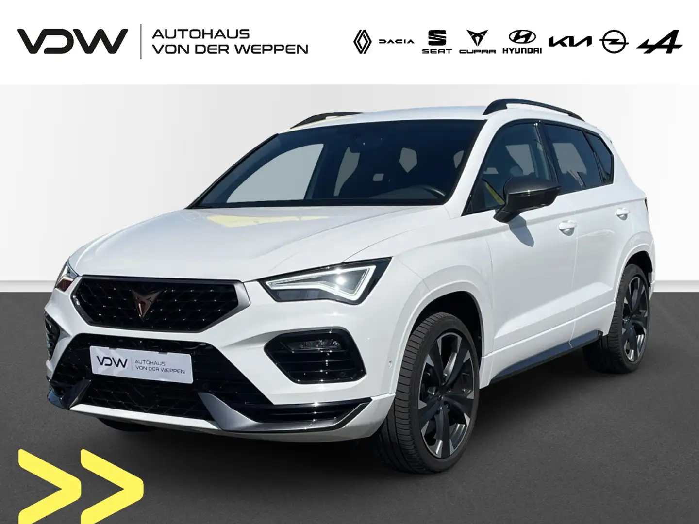 CUPRA Ateca VZ TSI DSG 4Drive AHK TopView Navi Klima Navi Weiß - 1