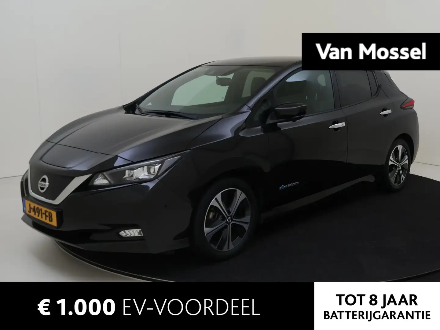 Nissan Leaf Tekna 40 kWh | 360 Camera | Stoelverwarming | Navi Noir - 1