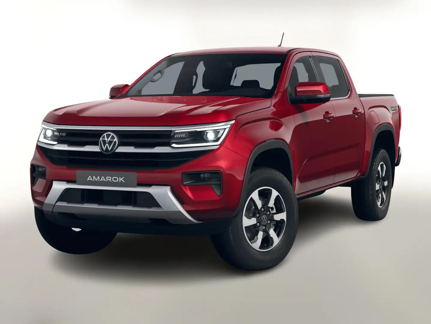 Volkswagen Amarok Style TDI 241 4M AHK Navi Matrix Keyl ACC 177 k... Rot - 1