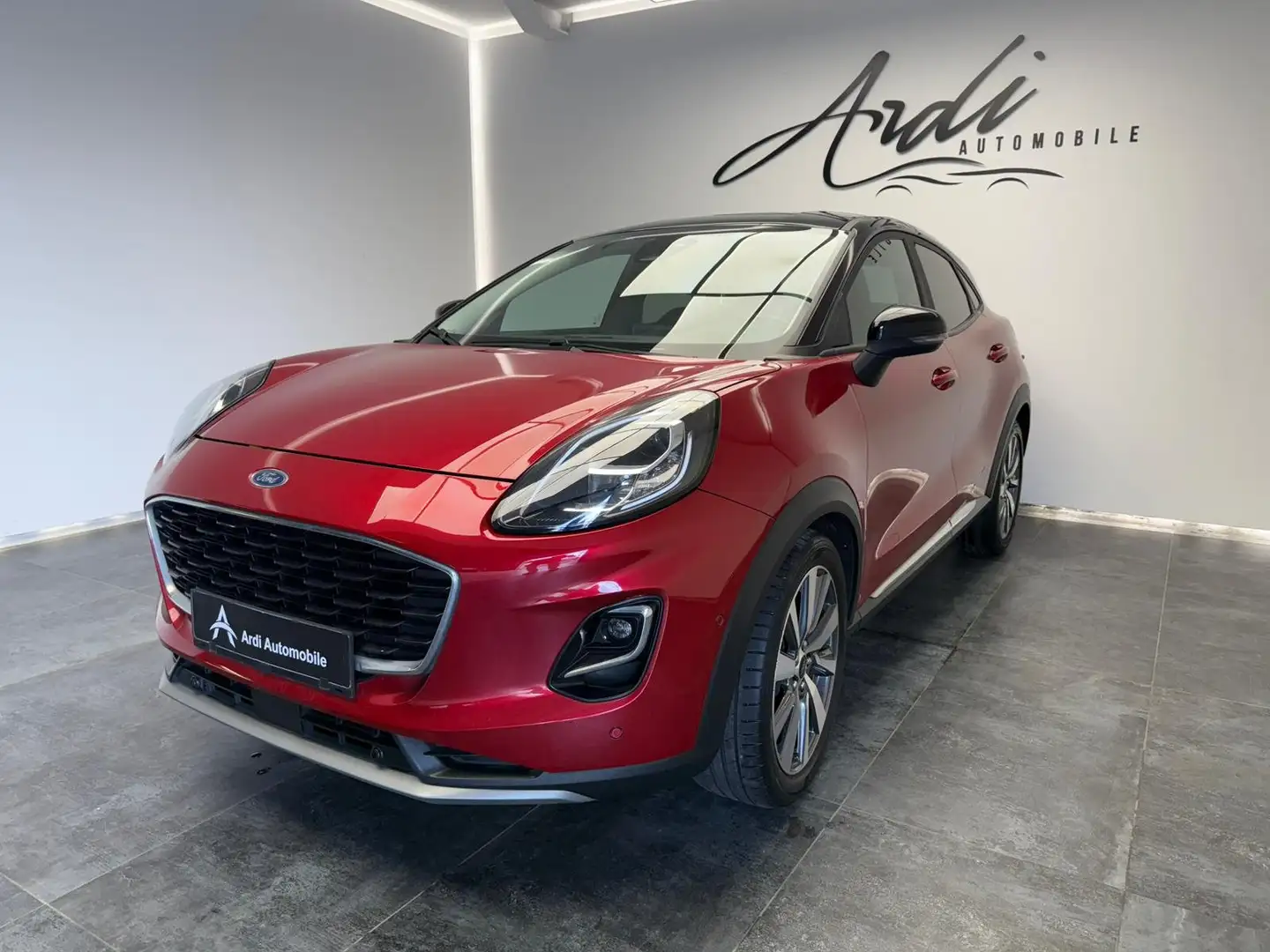 Ford Puma 1.0 *GARANTIE*1ER PROP*CARPLAY*SIEGE CHAUFF*CAMERA Rouge - 1
