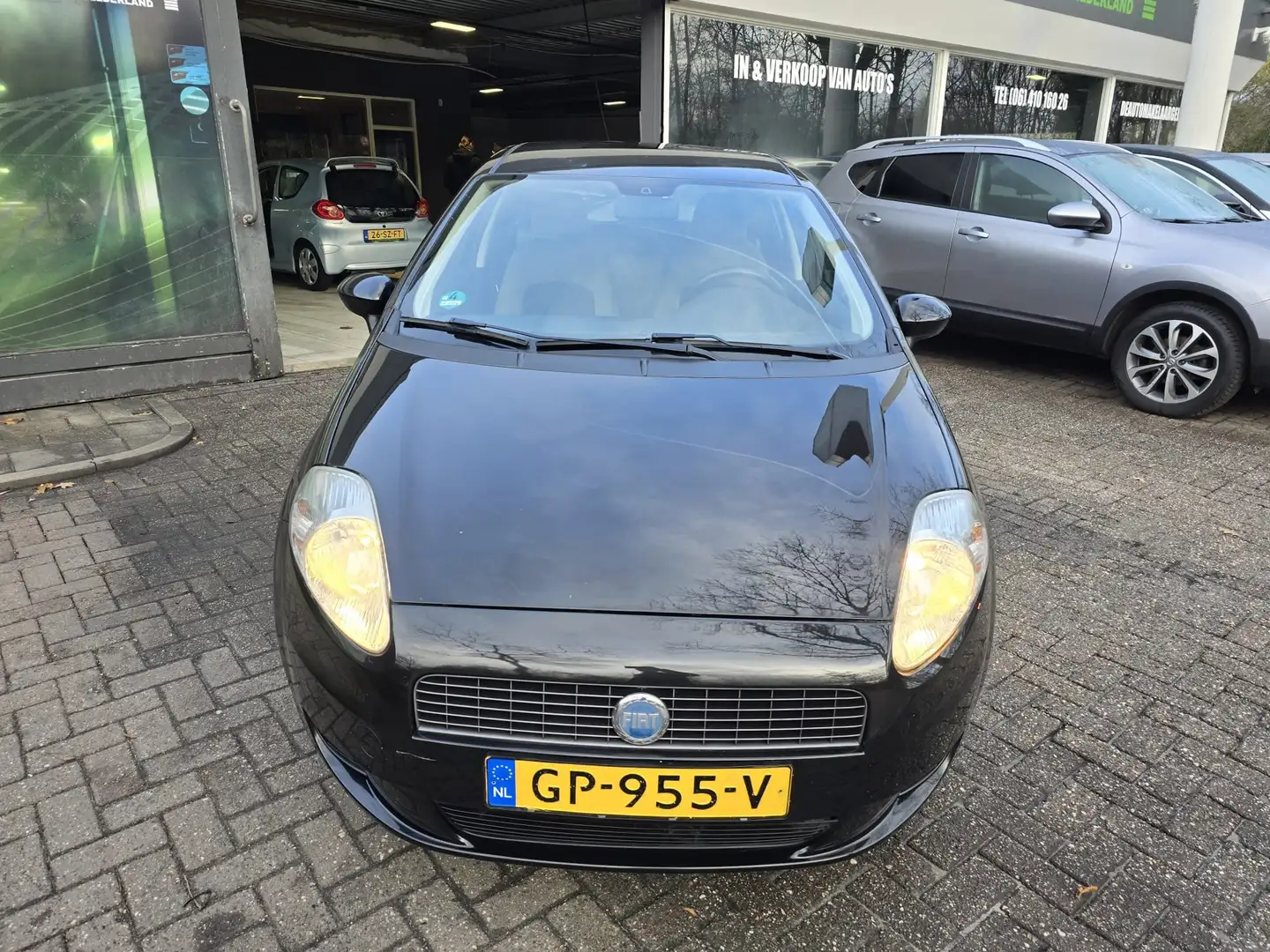 Fiat Grande Punto 1.4 Active INRUILKOOPJE | AIRCO | ZO MEE NEMEN | Schwarz - 2