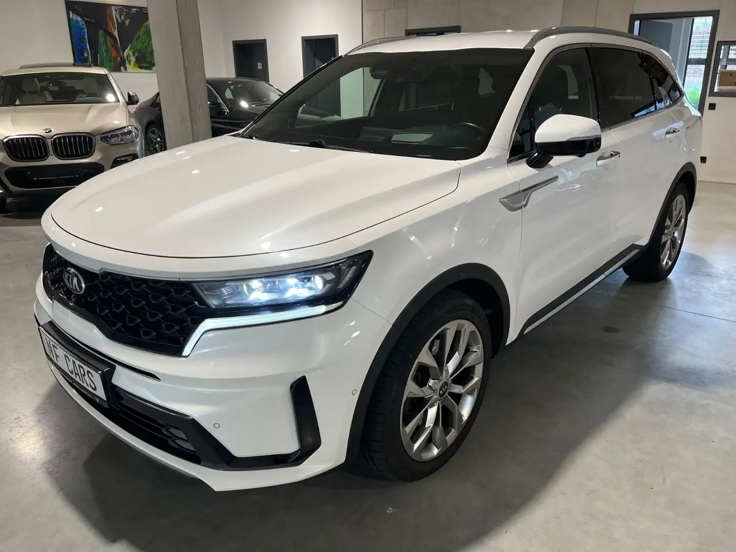Kia Sorento Platinum 4WD,Navi,LED,AHK,Mwst,2.2CRDI Blanc - 2