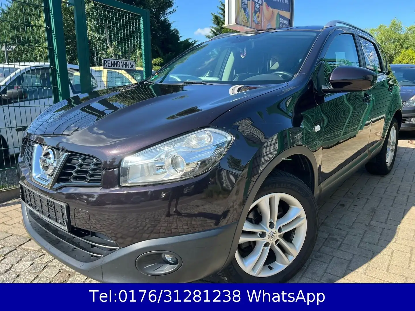 Nissan Qashqai I-Way !! Klima !! Motor läuft unrund !! Violett - 1