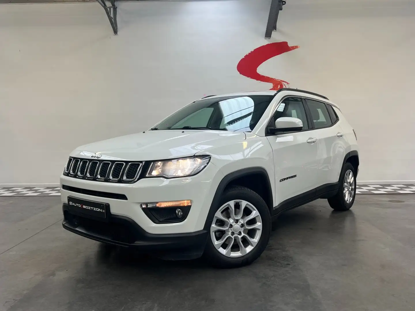 Jeep Compass Compass 1.6 MJD 4x2 // 12ÈME MOIS 2020 Wit - 1