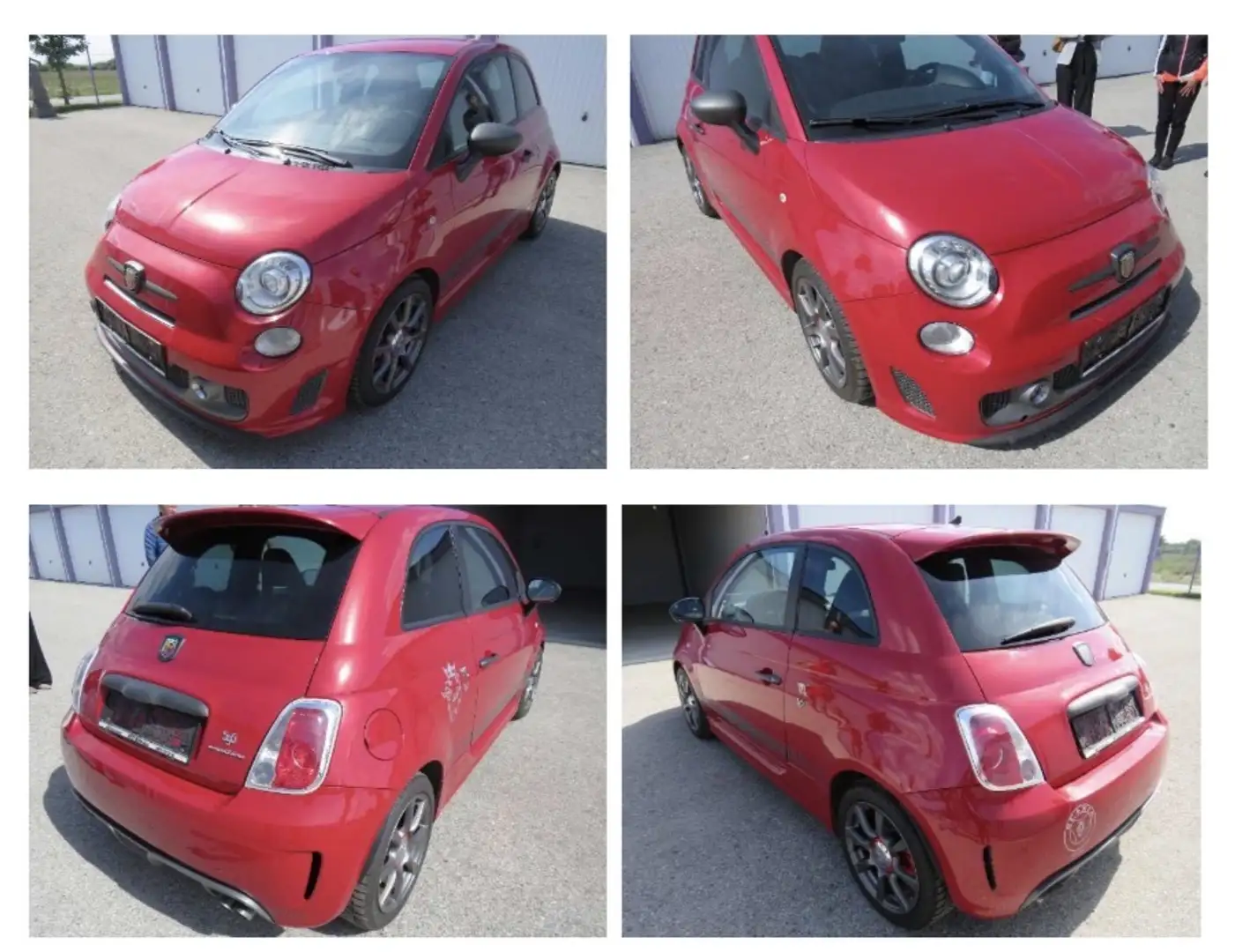 Fiat 595 Abarth Rot - 1
