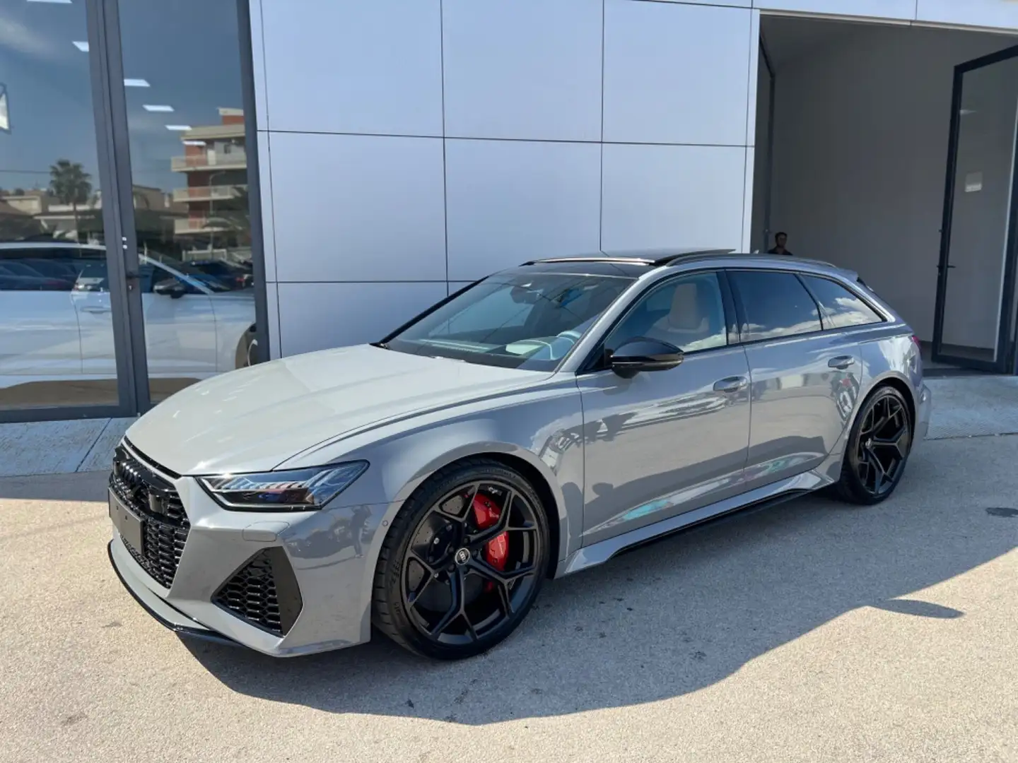 Audi RS6 4.0 performance possibilità noleggio no scoring Gris - 2