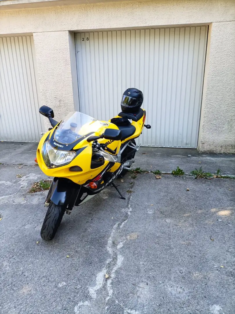 Suzuki GSX-R 600 žuta - 2
