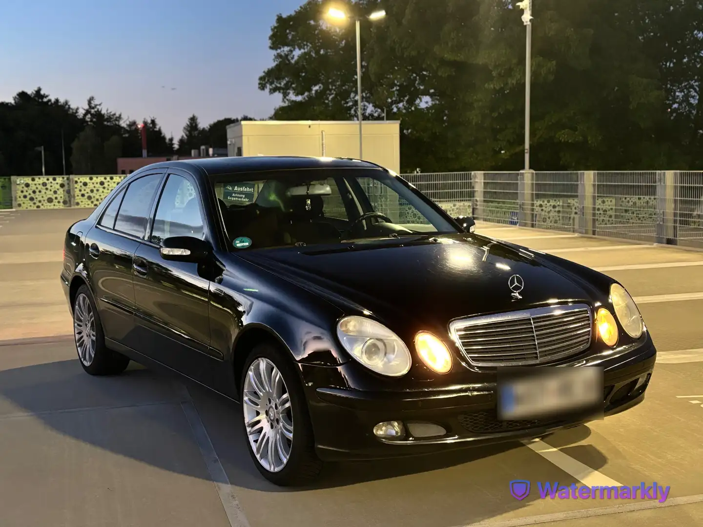 Mercedes-Benz E 280 E 280 CDI 4Matic Automatik Elegance DPF Noir - 2