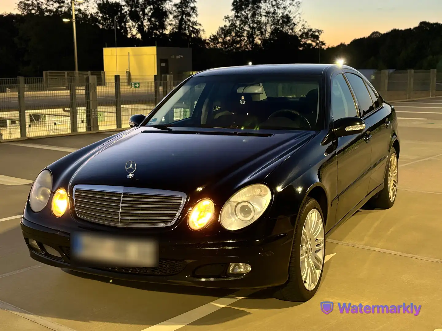 Mercedes-Benz E 280 E 280 CDI 4Matic Automatik Elegance DPF Noir - 1