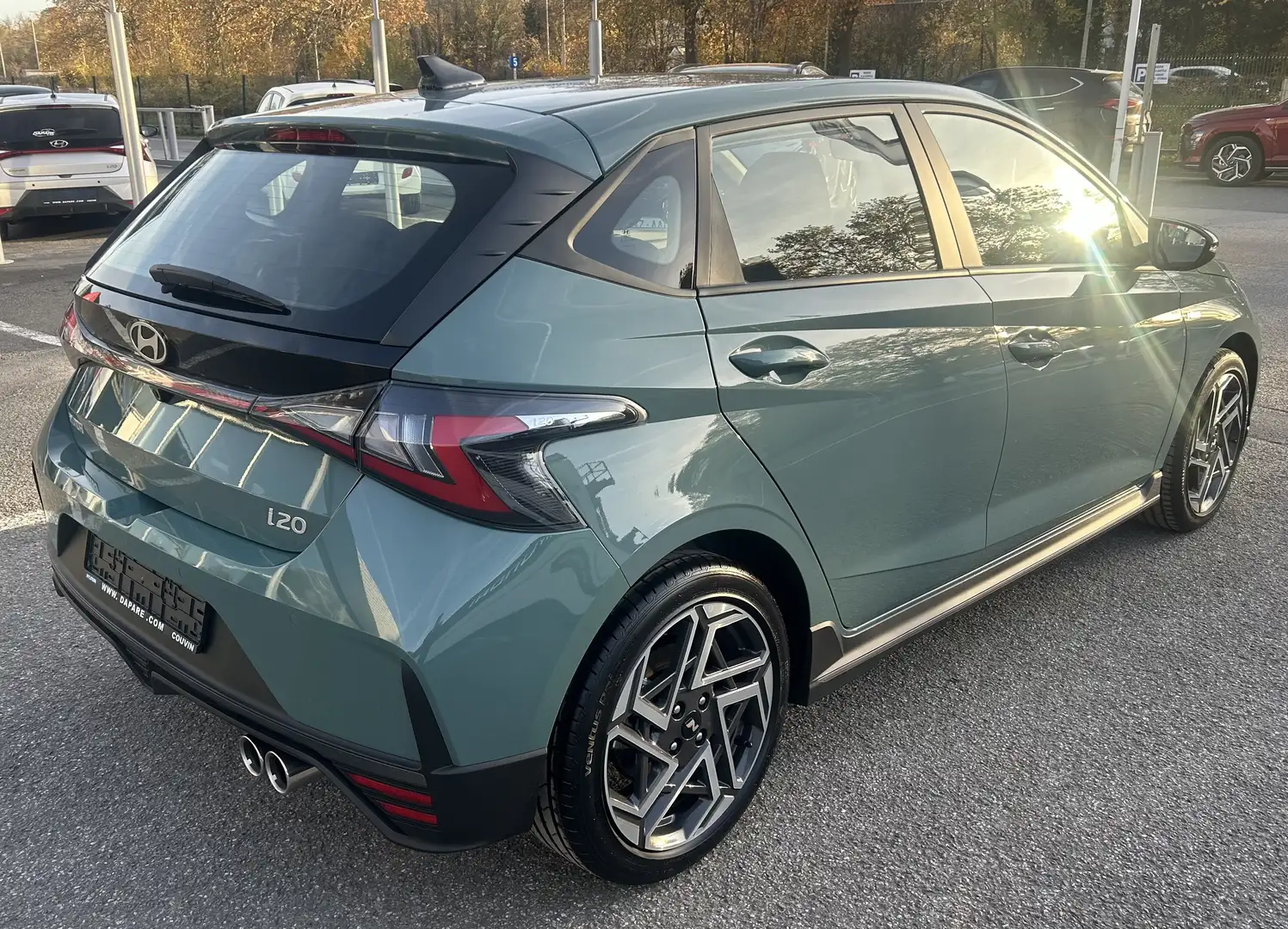 Hyundai i20 N-LINE 1.0 T-GDi 100CV - NEUVE DE STOCK - 0 KM Vert - 2
